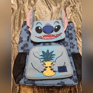 Loungefly Disney Lilo & Stitch Pineapple Flap Top Backpack